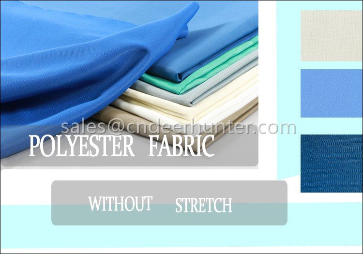 Blue Polyester Fabric